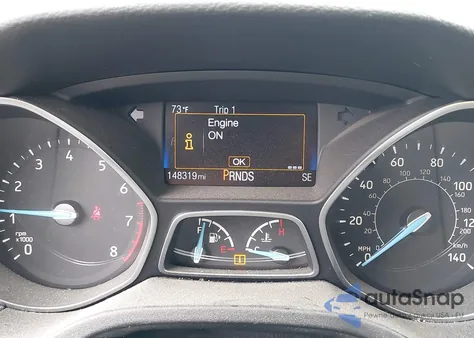 2015 Ford Focus Se из США, поврежденный, VIN 1FADP3K23FL379442